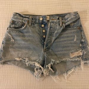 Agolde Parker Cut Off Short in Swapmeet - size 25